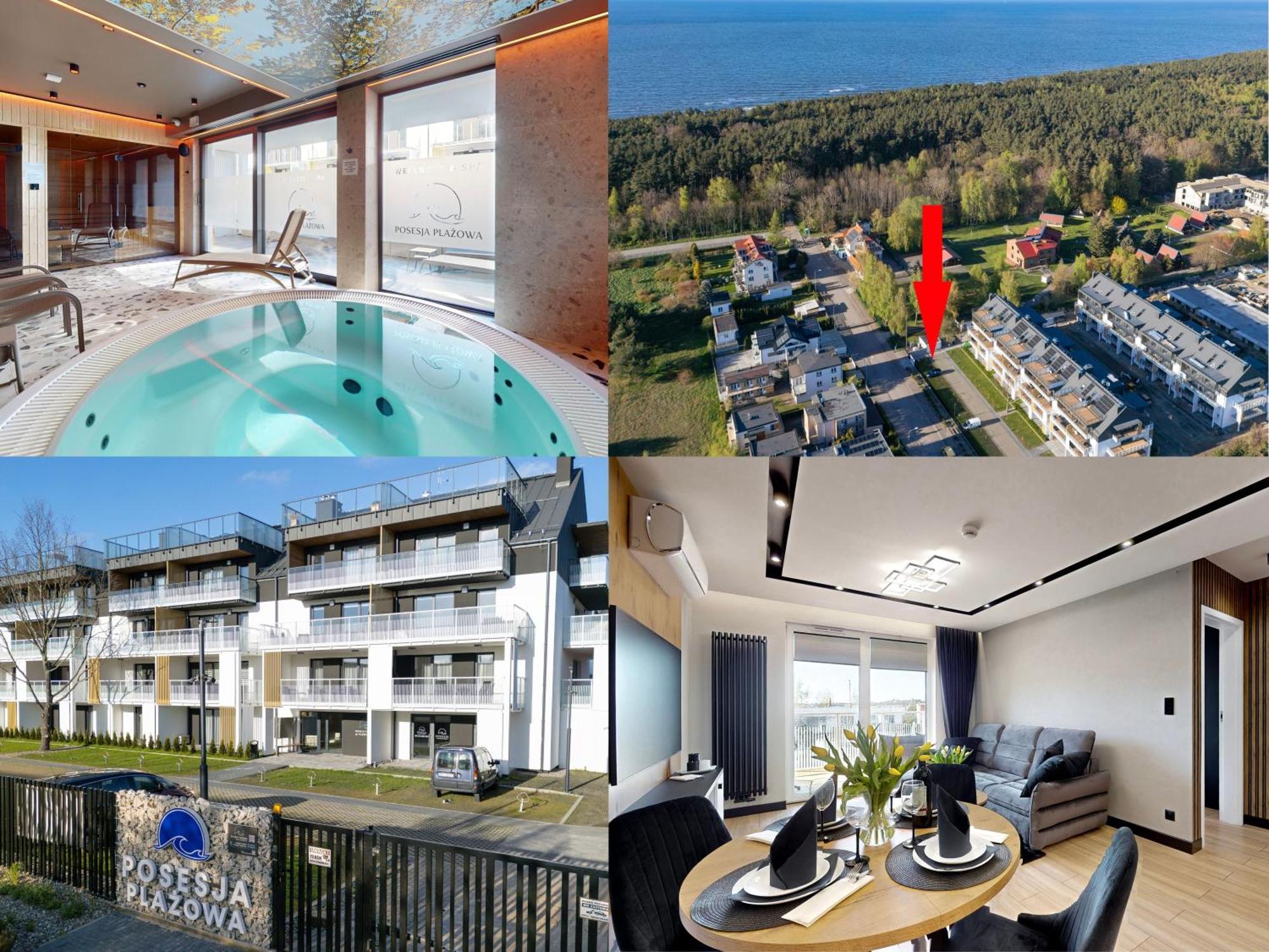 Sloneczne Tarasy Apartaments & Spa 格里兹鲍 外观 照片