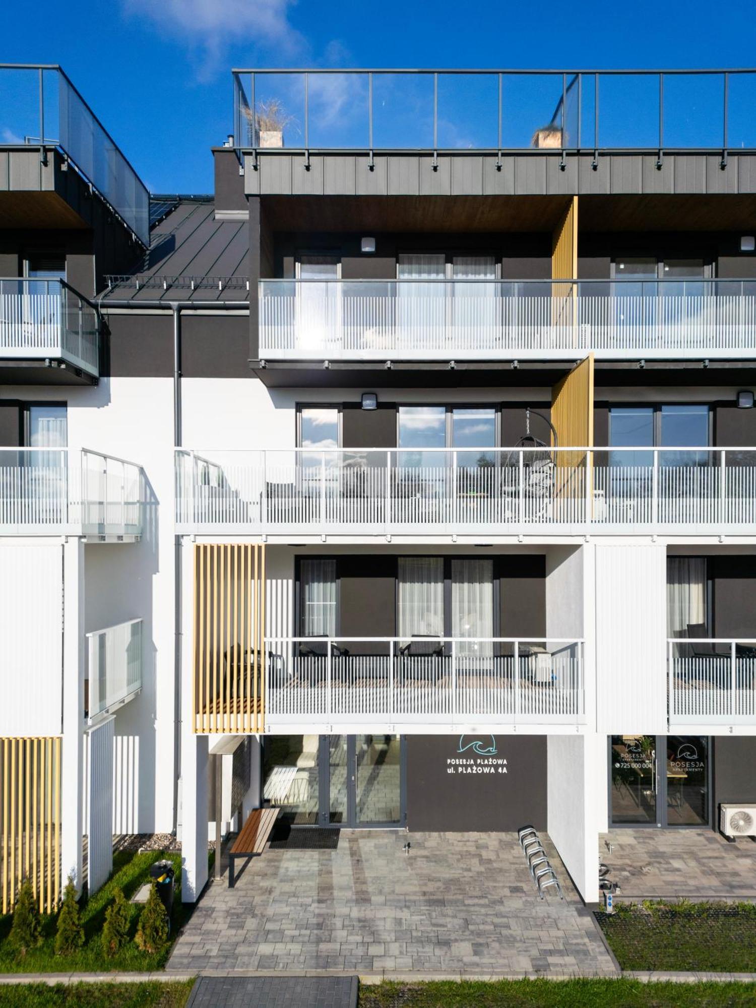 Sloneczne Tarasy Apartaments & Spa 格里兹鲍 外观 照片