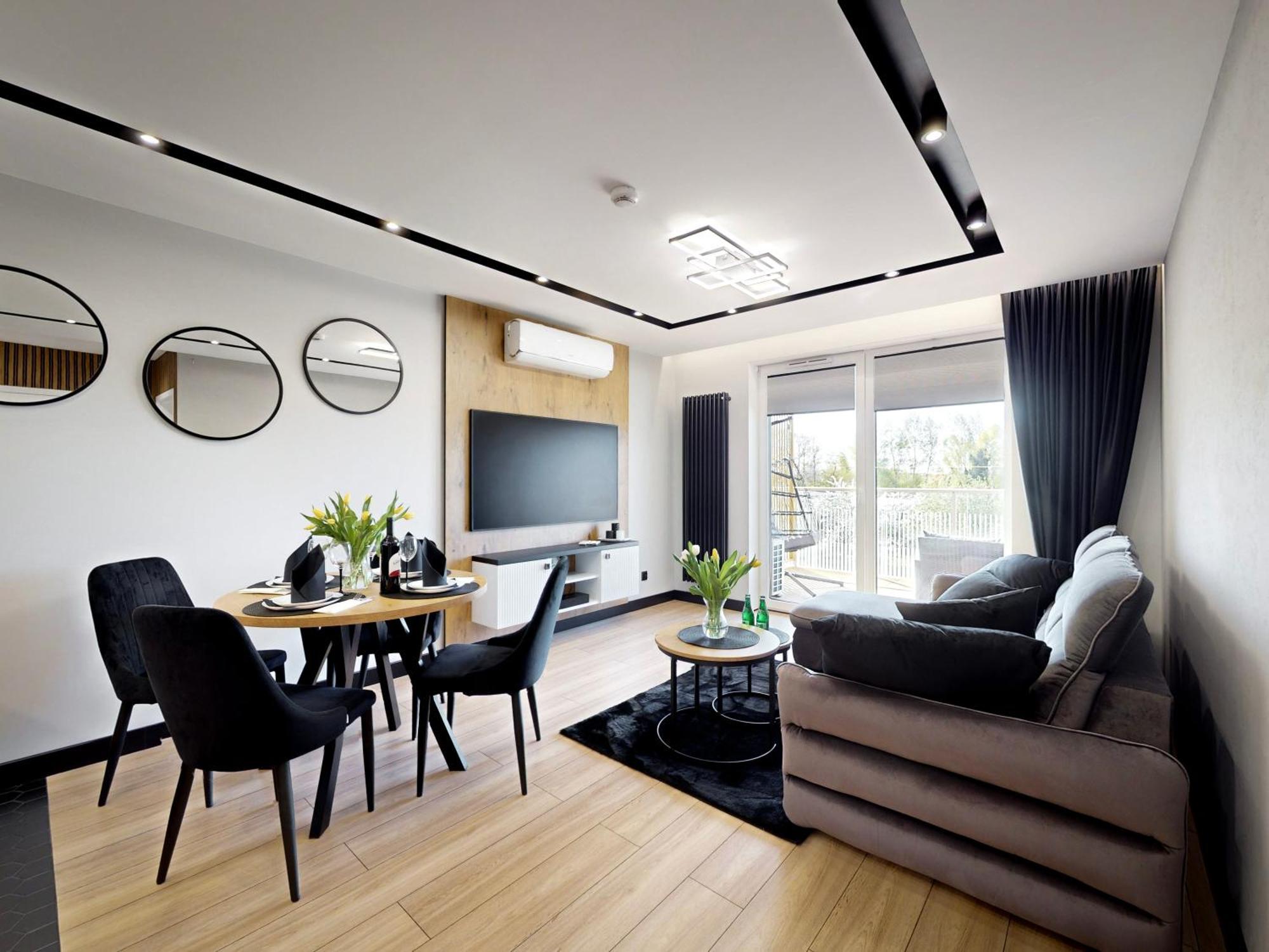 Sloneczne Tarasy Apartaments & Spa 格里兹鲍 外观 照片