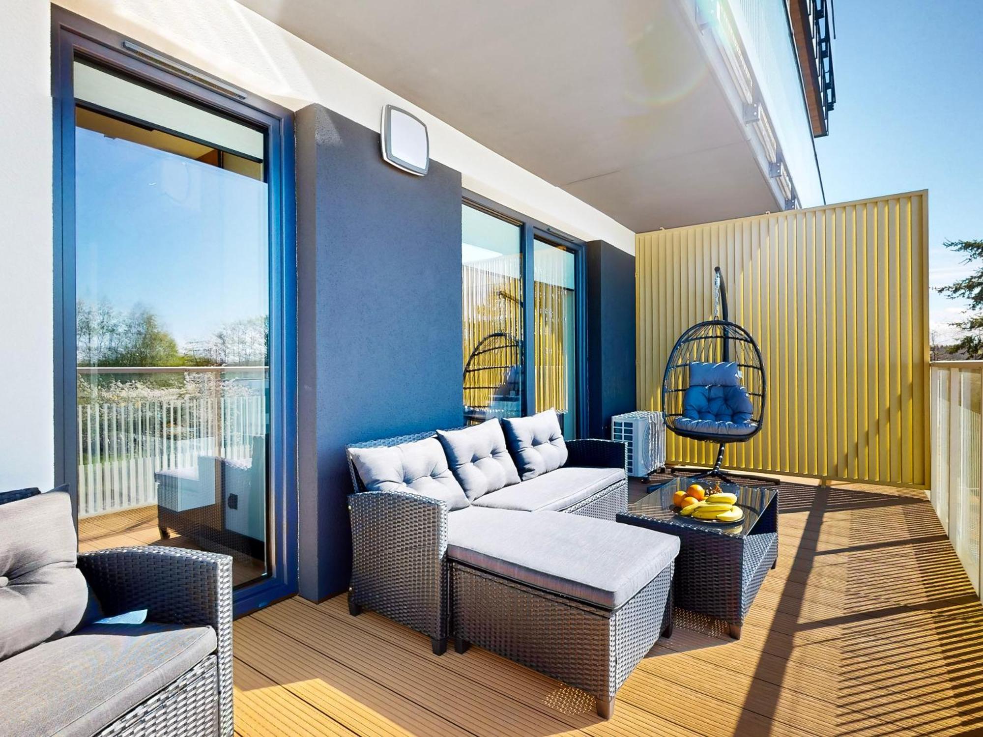 Sloneczne Tarasy Apartaments & Spa 格里兹鲍 外观 照片